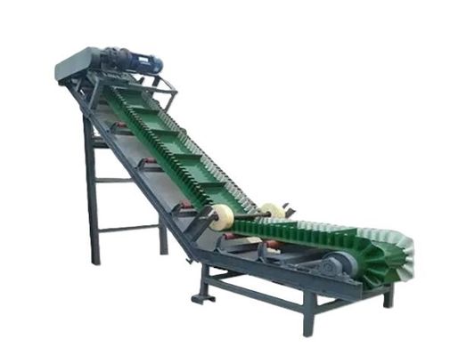 Hochwinkelhaftes Industriebandfördergerät Bergbau Steile Neigungsgürtelfördergerät