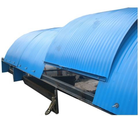 Bergbau Staubdichte Förderbänder für Regen Wind und Staub Schutz